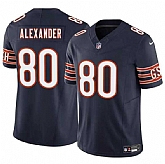 Men & Women & Youth Chicago Bears #80 Maurice Alexander Navy 2025 F.U.S.E. Vapor Stitched Jersey,baseball caps,new era cap wholesale,wholesale hats